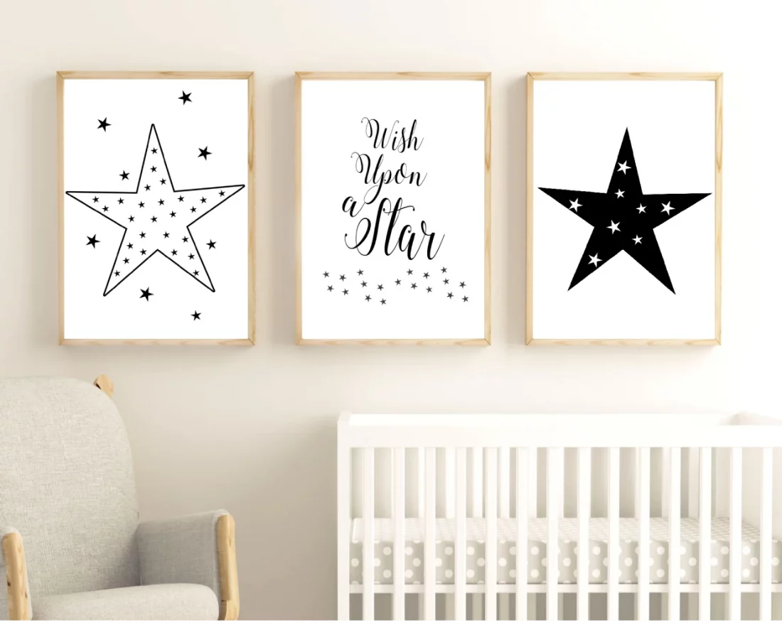 Wish Upon a Star Nursery Prints