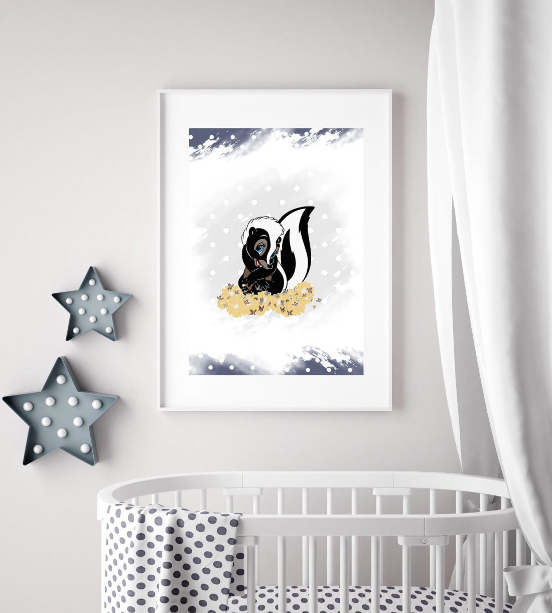 Disney's Flower Nursery Wall Art Print