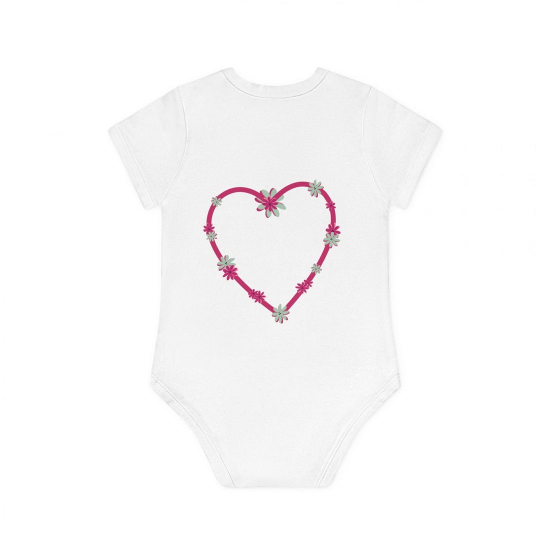 Peek a Boo Me Organic Cotton Baby Onesie