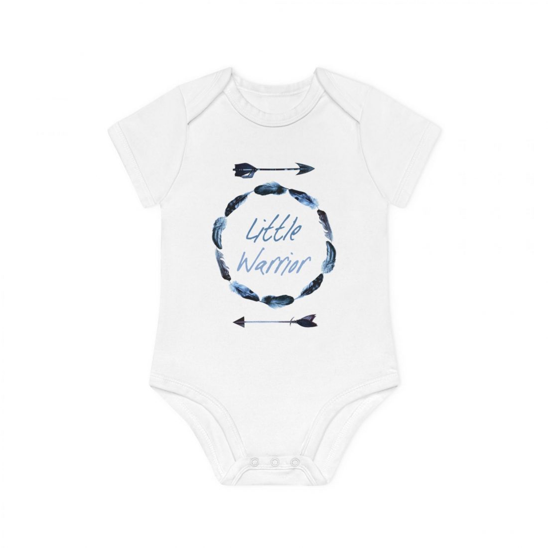 Little Warrior Organic Cotton Baby Onesie