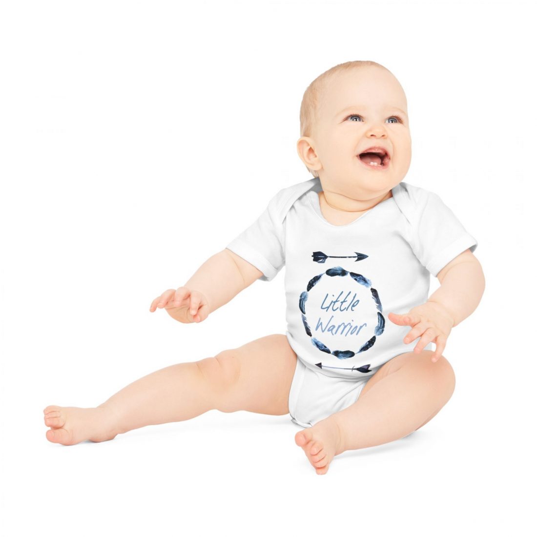 Little Warrior Organic Cotton Baby Onesie