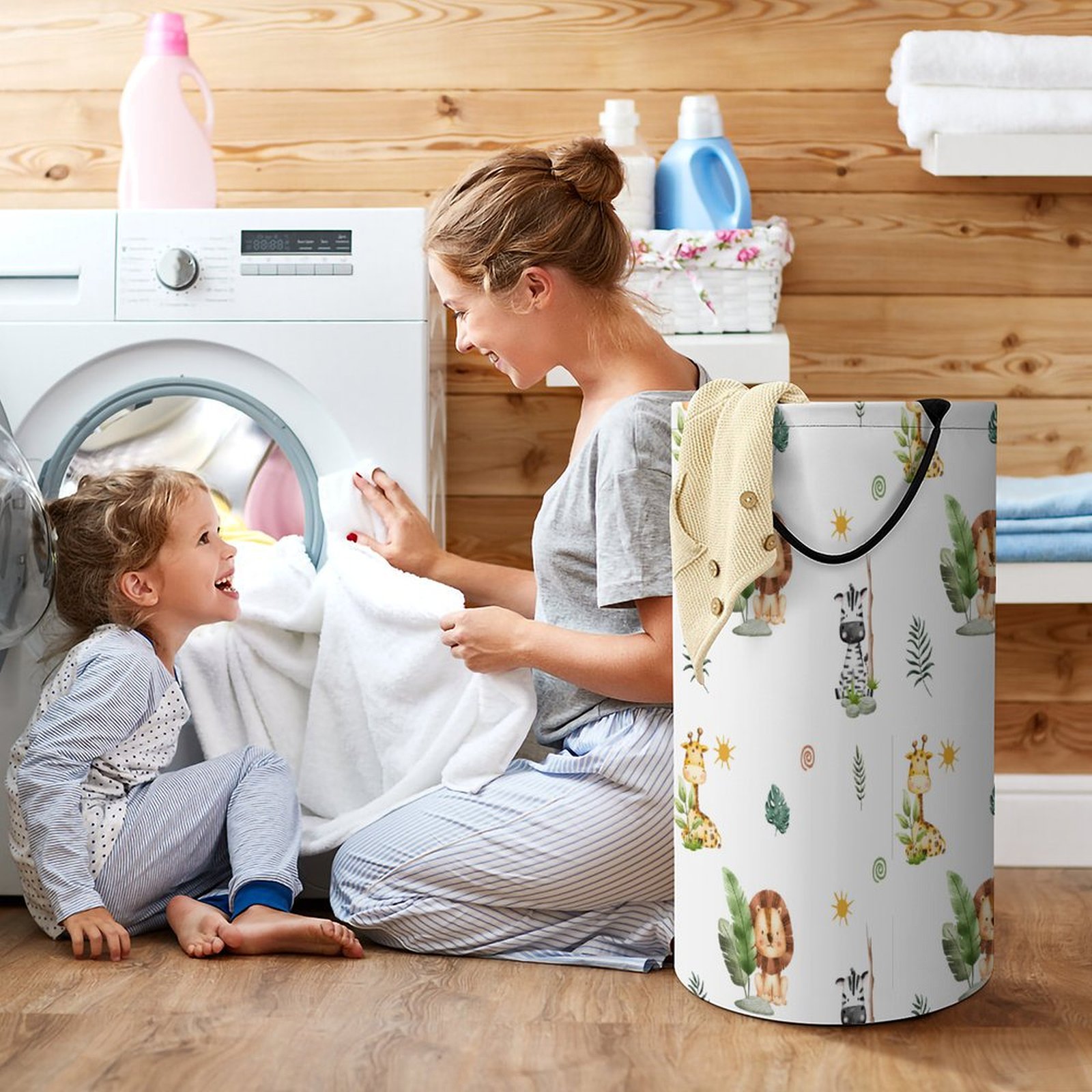 Safari Animals Toy / Laundry Hamper 3 Safari Animals Toy / Laundry Hamper - Image 3