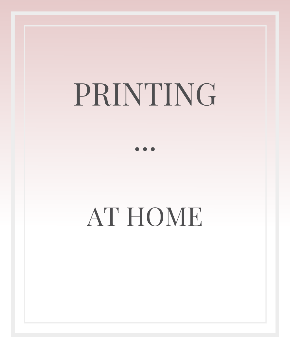 Printing Tips for Digital Downloads 1 printing tips page at home
