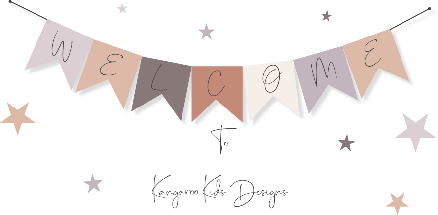 Nursery & Kids Wall Art Prints 11 Kangaroo Kids Designs | Nursery Prints & Kids Wall Art